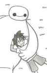 Baymax series artwork