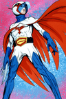Kagaku Ninja-tai Gatchaman series artwork