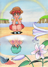 Mahou no Star Magical Emi series artwork