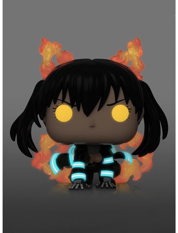 Enn Enn no Shouboutai - Tamaki Kotatsu - POP! Animation (983) - POP! Vinyl - Nekomata (Glow in the Dark)