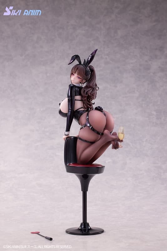 Champagne and Bunny Girl Rose Black Stocking Ver. 1/6 Complete Figure