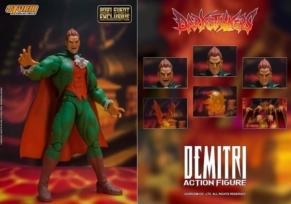 Vampire: The Night Warriors - Demitri Maximoff - 1/12 - 2021 Event Exclusive Color