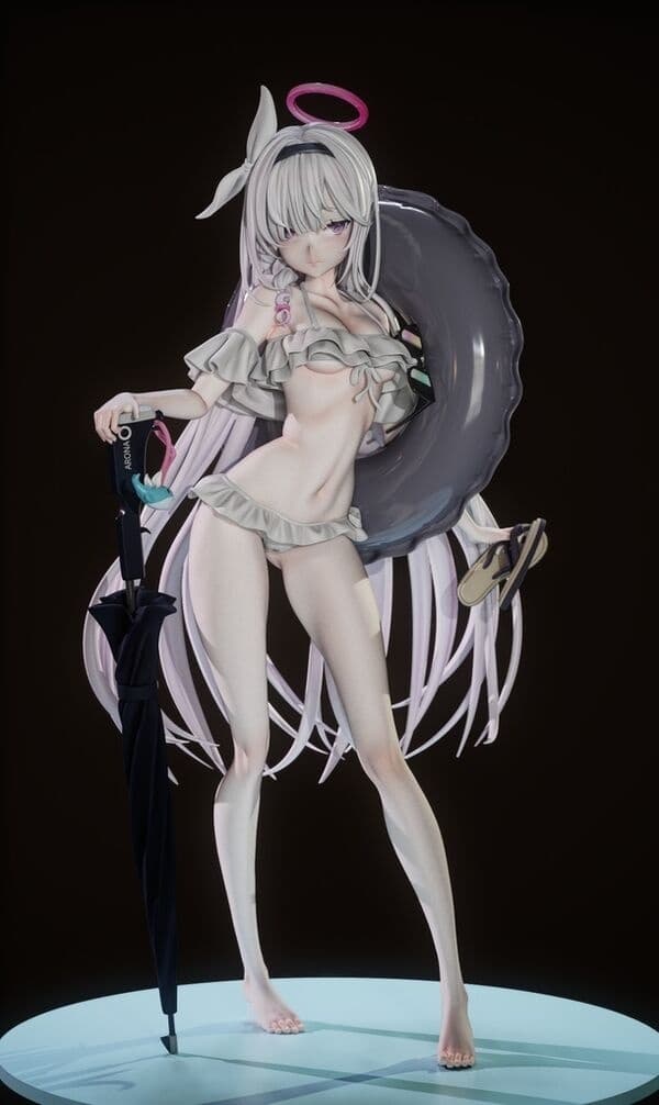 Blue Archive - Plana - 1/7 - Mizugi, Fuwari