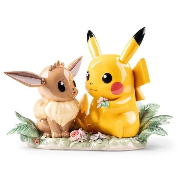 Pocket Monsters - Eievui - Pikachu - Pokémon 30th Anniversary - Pokémon × Lladró