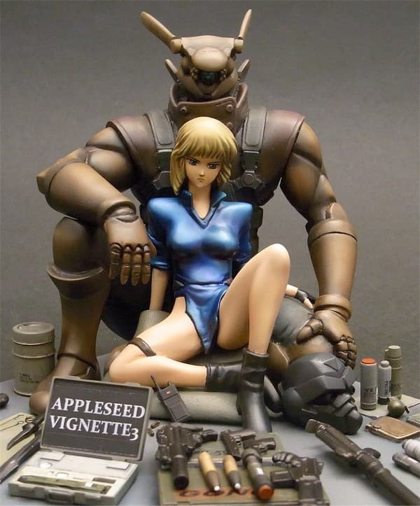 Appleseed - Briareos Hecatonchires - Deunan Knute