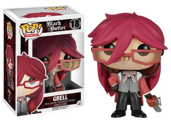 Kuroshitsuji - Grell Sutcliff - POP! Animation (18) - POP! Vinyl (3810)