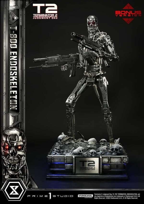 Terminator 2: Judgment Day - T-800 - Museum Masterline Series (MMT2-01DXS) - 1/3 - Endoskeleton, DX Bonus Version