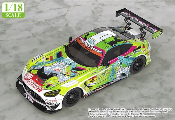 Good Smile Racing - Hatsune Miku - Itasha - 1/18 - AMG 2022 Season Opening Ver.