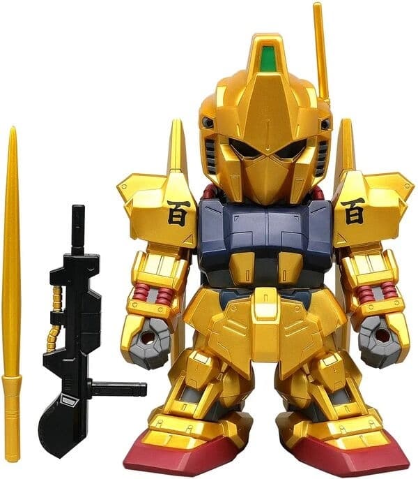 Kidou Senshi Z Gundam - MSN-00100 Hyaku Shiki - Jumbo Soft Vinyl Figure SD - Limited Gold Version