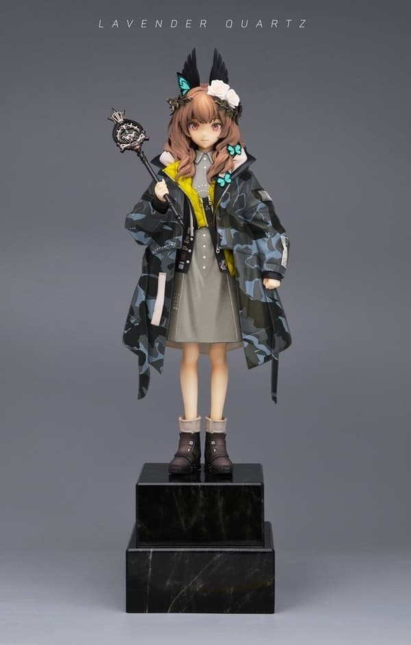 Lavender Quartz - Torabishi Lana - Blue Camouflage Version