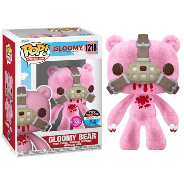 Gloomy Bear - Gloomy - POP! Animation (1218) - POP! Vinyl - Flocked
