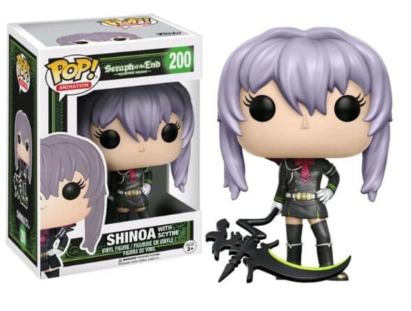 Owari no Seraph - Hiiragi Shinoa - POP! Animation (200) - POP! Vinyl - With Scythe