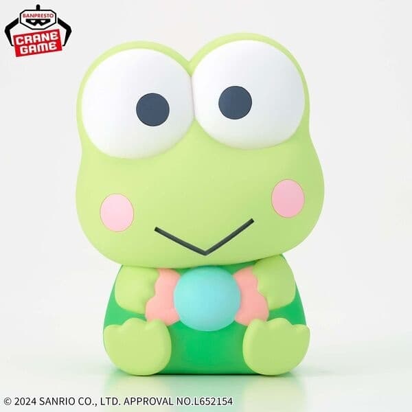 Sanrio Characters - Hasunoue Keroppi - Sofubi Figure - Sofvimates