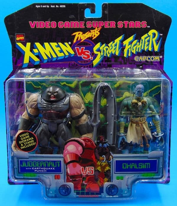 X-Men vs. Street Fighter - Juggernaut - Video Game Super Stars