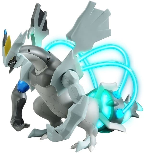 Pocket Monsters Best Wishes! - Black Kyurem - Light-Up Figure - Pokémon Action Figure - Sound Figure - Overdrive