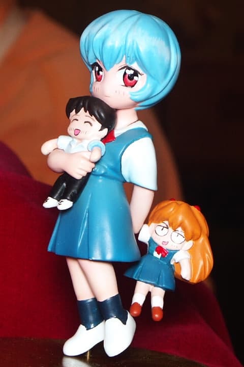 Shin Seiki Evangelion - Ayanami Rei - Ikari Shinji - Souryuu Asuka Langley
