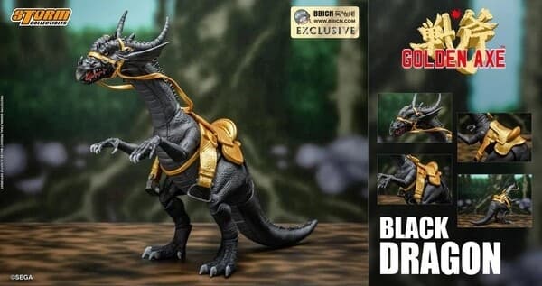Golden Axe - Red Dragon - 1/12 - Black