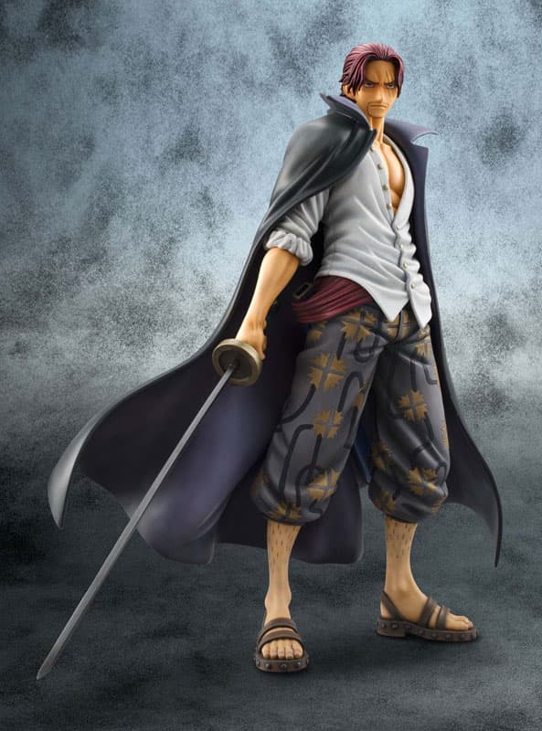 Excellent Model Portrait.Of.Pirates ONE PIECE NEO-DX Red-Haired Shanks 1/8 Complete Figure