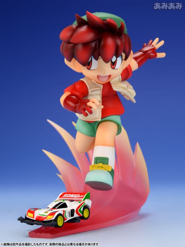 Bakuso Kyodai Let's & Go!! - Retsu Seiba & Sonic Saber Complete Figure (w/First Press Bonus: Vanguard sonic)