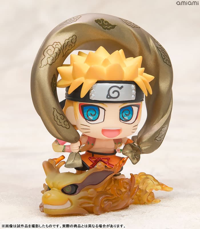 Petit Chara Land - NARUTO Shippuden: Fujin Naruto Uzumaki & Raijin Sasuke Uchiha Set