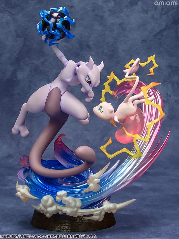 G.E.M. EX Series Pokemon Mew & Mewtwo Complete Figures