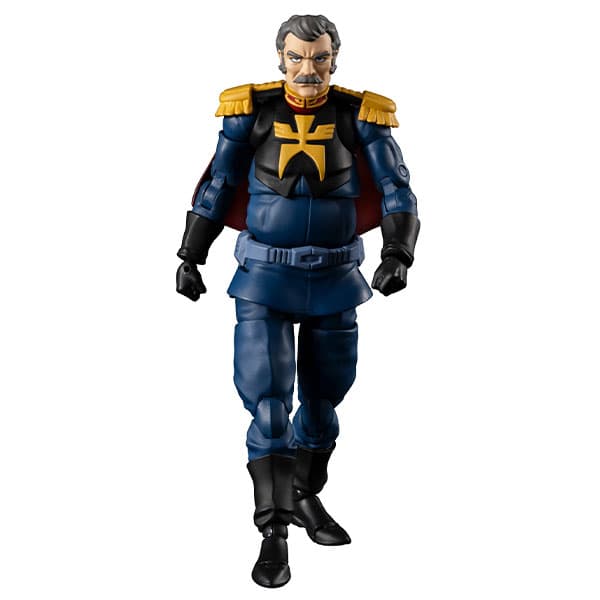 G.M.G. Mobile Suit Gundam Zeon Army 07 Ramba Ral & Crowley Hamon Posable Figures