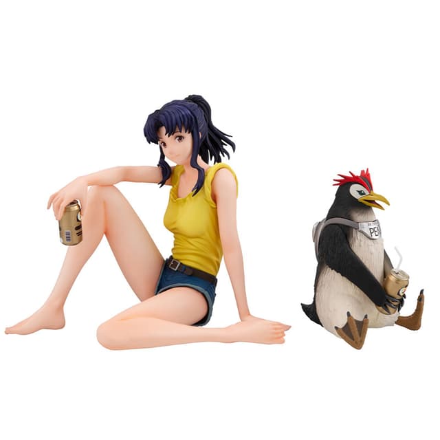 GALS Series Rebuild of Evangelion Misato Katsuragi & Penpen Ver.2 Complete Figure