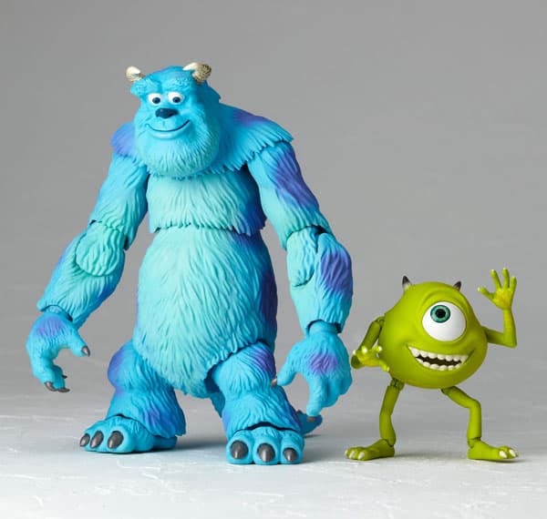 Tokusatsu Revoltech No.028 Monsters, Inc. Sulley & Mike