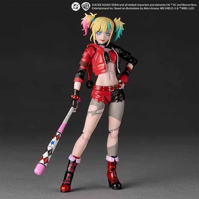 Revoltech Amazing Yamaguchi Harley Quinn Suicide Squad ISEKAI Ver.