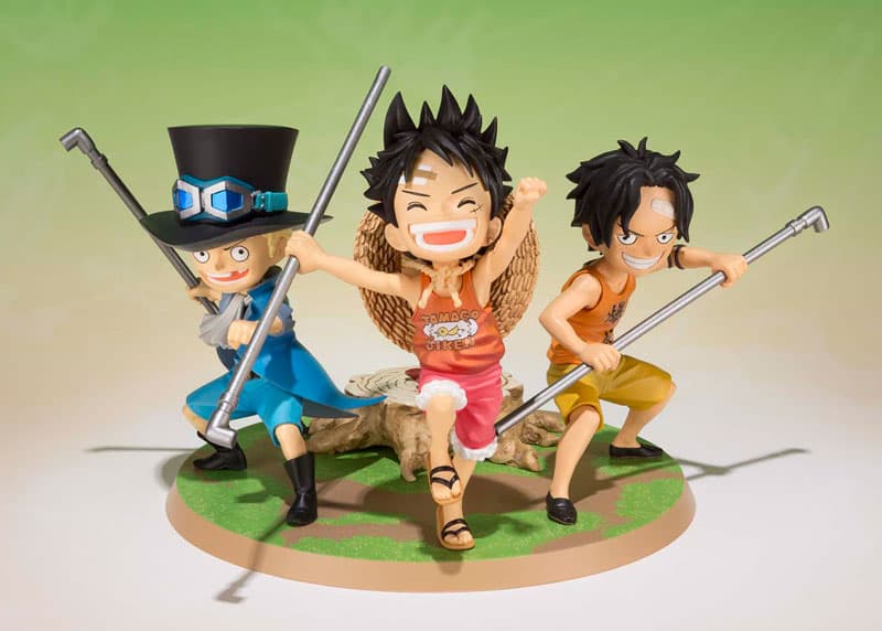Figuarts ZERO - Luffy, Ace, Sabo -Gikyoudai no Yakusoku- "ONE PIECE"