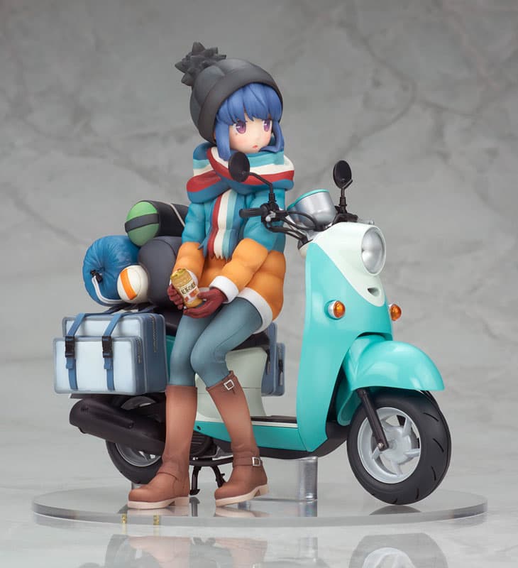 Yuru Camp Rin Shima with Scooter 1/10 Complete Figure