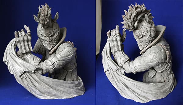 Zebraman 2 Zebraman Bust Polystone Statue Complete Figure