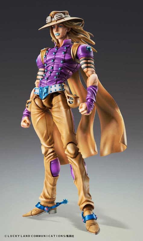 Super Action Statue JoJo's Bizarre Adventure Part.7 Steel Ball Run Gyro Zeppeli Ver. 1.5