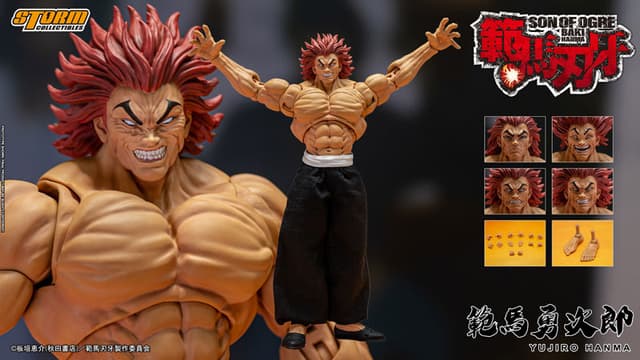 "Baki Hanma" Action Figure Yujiro Hanma