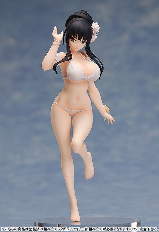 Senran Kagura PEACH BEACH SPLASH Ikaruga Swimsuit Ver. 1/12 Pre-painted Assembly Figure