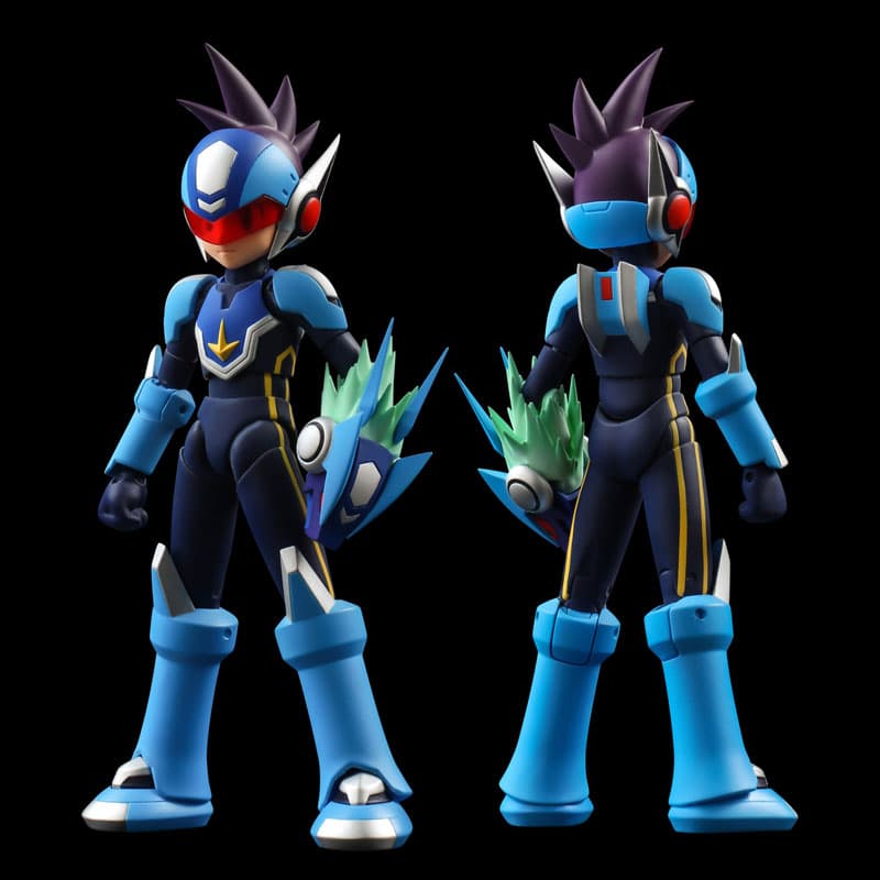 4 Inch Nel - Mega Man Star Force: Shooting Star Mega Man Action Figure