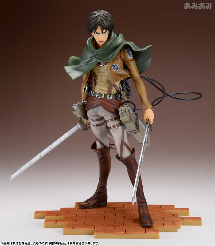 BRAVE-ACT - Attack on Titan: Eren Yeager (Cleaning Edition) 1/8 Complete Figure