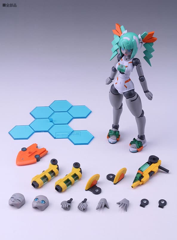 Polynian - Mer (Gray Fresh) Complete Model Action Figure