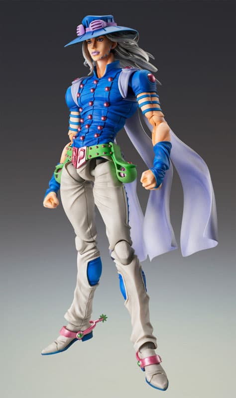 Super Action Statue JoJo's Bizarre Adventure Part. 7 Steel Ball Run Gyro Zeppeli Second
