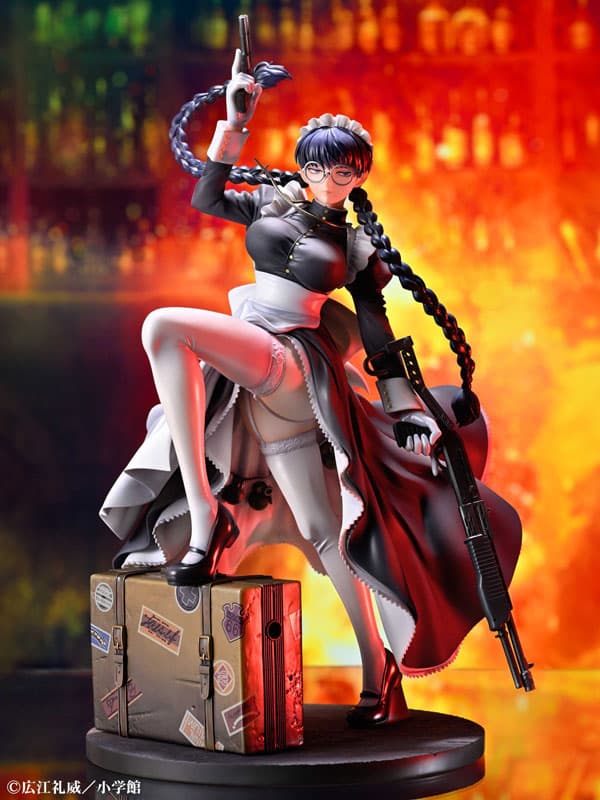 "Black Lagoon" Roberta Nightmare Maid Ver. 1/7 Complete Figure