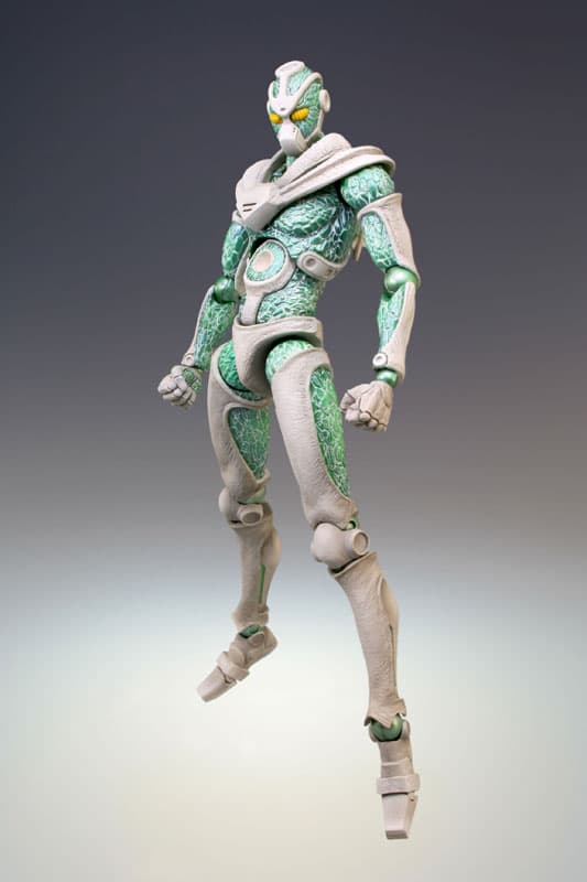 Super Action Statue - JoJo's Bizarre Adventure Part.III #5 Hierophant Green Complete Figure (Hirohiko Araki Specified Color)