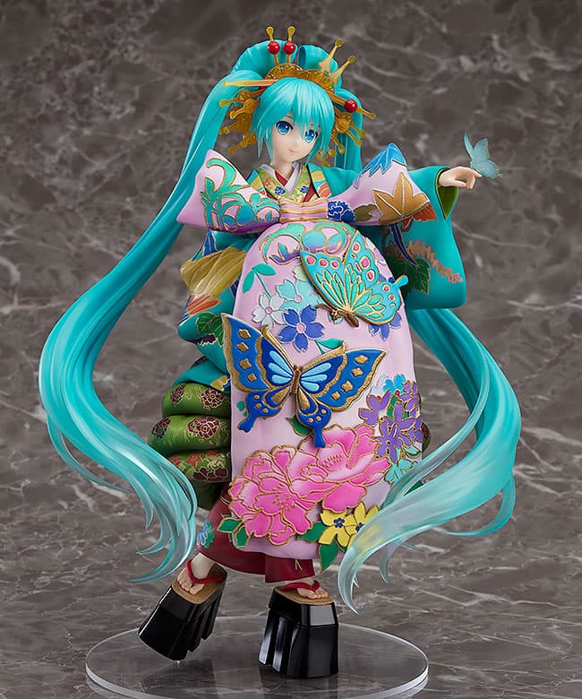 Character Vocal Series 01 Hatsune Miku Chou Kabuki Kuruwakotoba Awasekagami Ver. 1/7 Complete Figure