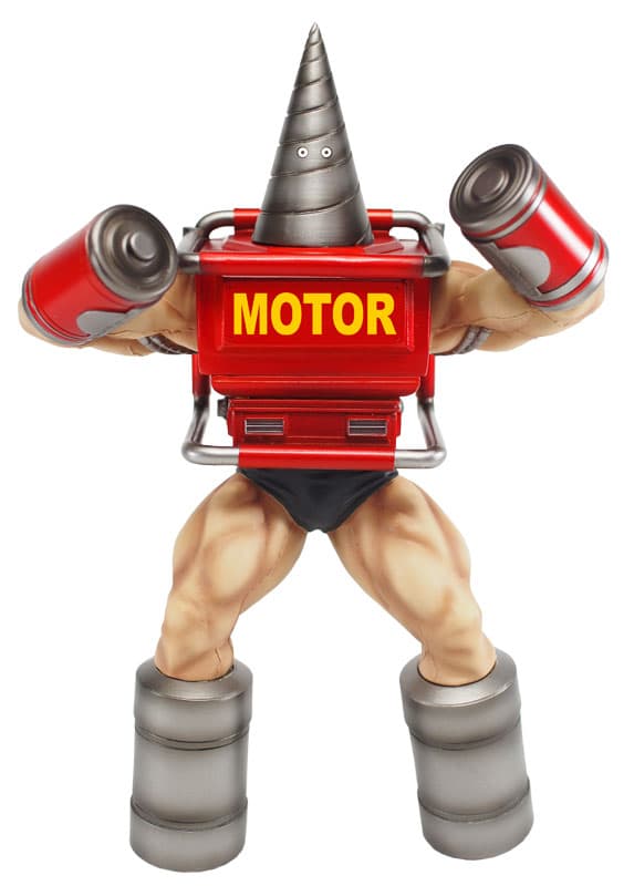 Takumi Style Cast CMC Muscular Collection NO.60 Motor Man Original Color Complete Figure
