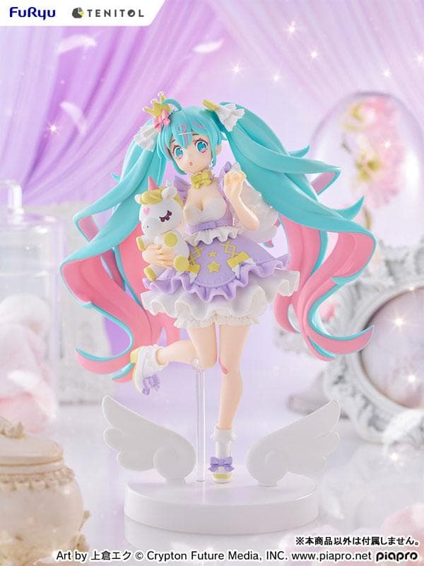 TENITOL Hatsune Miku Yumekawa Princess Lavender ver. Complete Figure