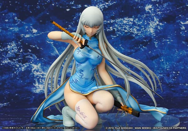 Ikkitousen XX - Shiryuu Chou'un China Dress ver. Complete Figure