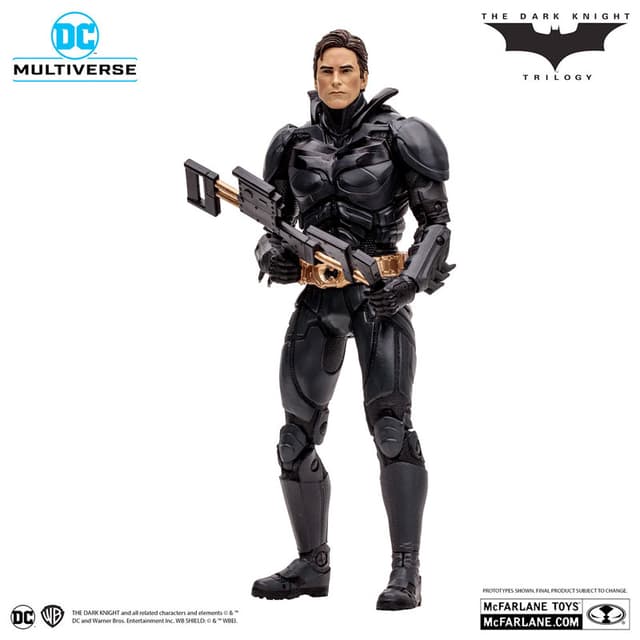 DC Multiverse 7 Inch Action Figure Batman (Skydive) Movie "Dark Knight Trilogy"