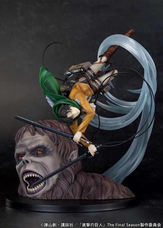 TV Anime "Attack on Titan" "Levi vs Beast Titan ver." Complete Figure