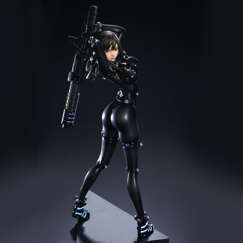 Hdge technical statue No.15 GANTZ:O - Reika X Shotgun ver. Complete Figure