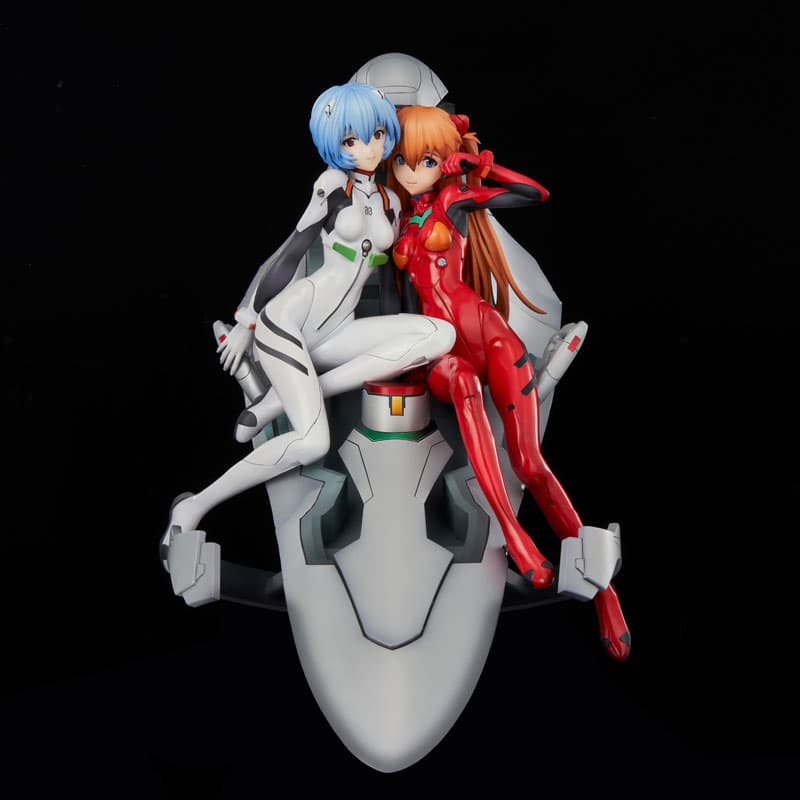 Neon Genesis Evangelion Rei & Asuka - twinmore Object - Complete Figures