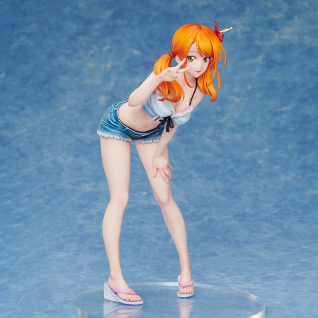 "Megami no Cafe Terrace" Riho Tsukishima Complete Figure